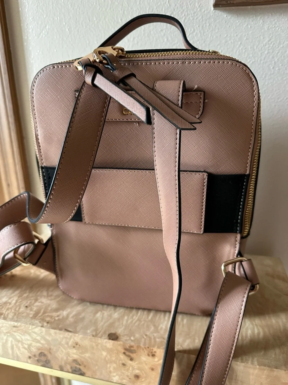 Calpak Mini Kaya Backpack in Caramel- NWOT